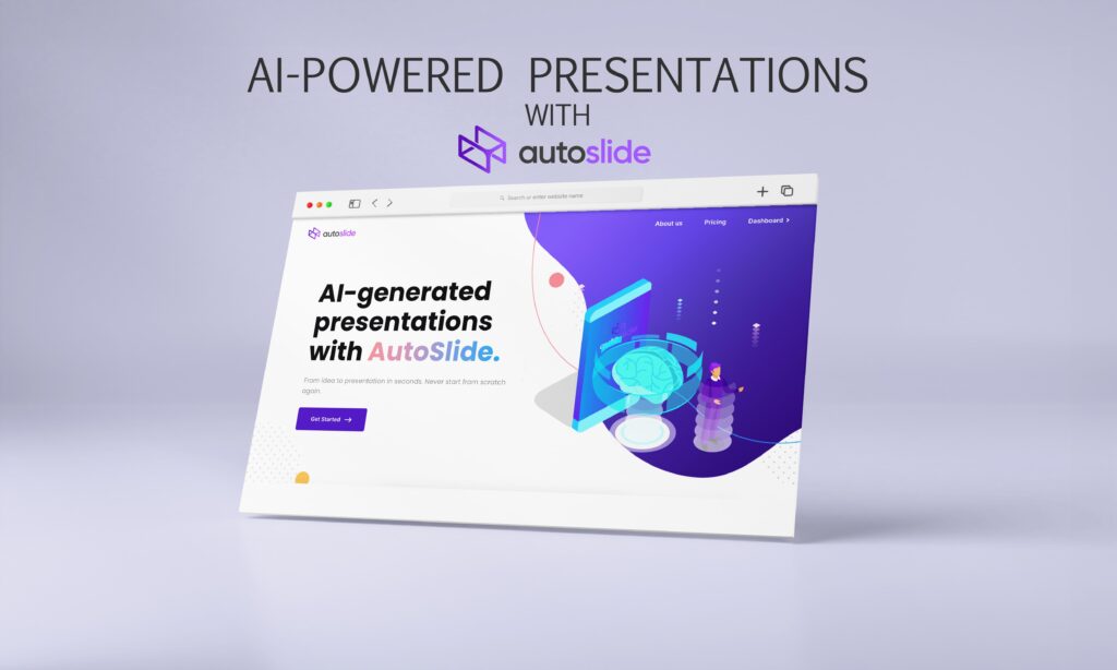 AutoSlide : AI-generated presentations with AutoSlide.