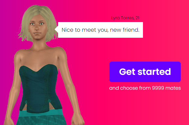 Chatmate AI : Artificial people to be friends with