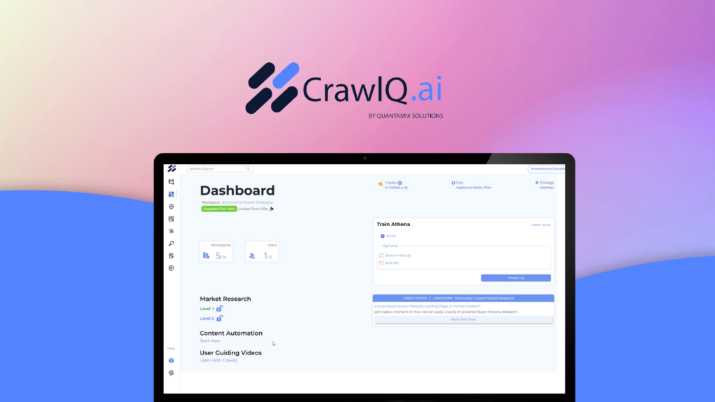 CrawlQ : Unlock Your Potential with CrawlQ: AI-Powered Content Creation