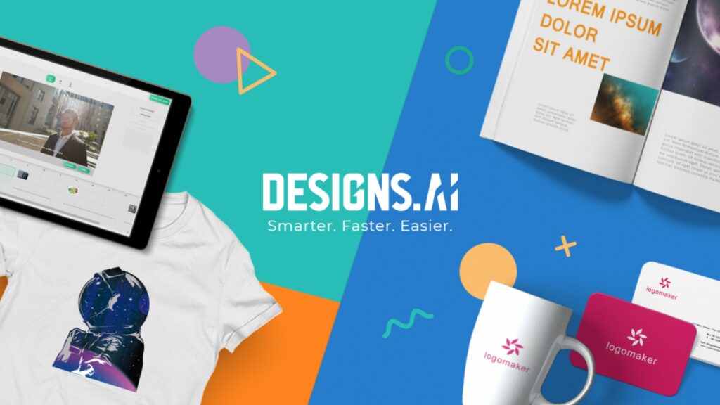 Designs.ai : Create logos, videos, banners, mockups with A.I. in 2 minutes