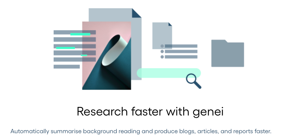 Genei : Research faster with genei