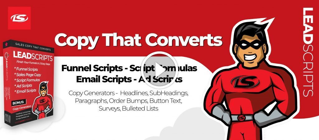 LeadScripts : Create Amazing Copy in Seconds