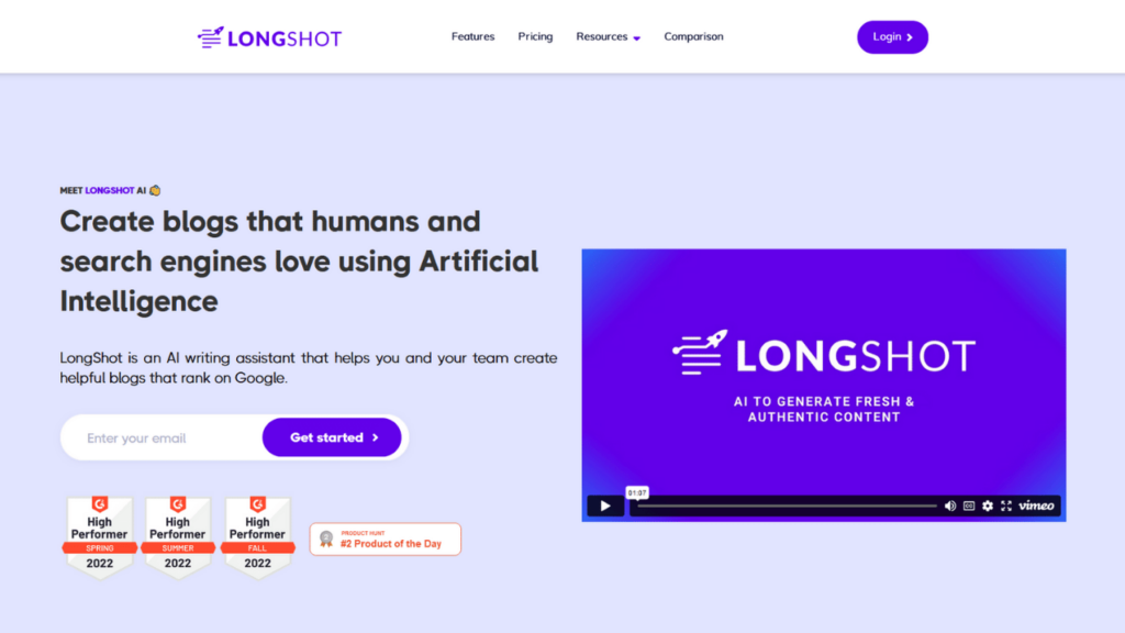LongShot AI : From an Idea to a Blog in minutes