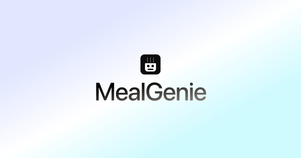 MealGenie : Discover your next healthy recipe using AI