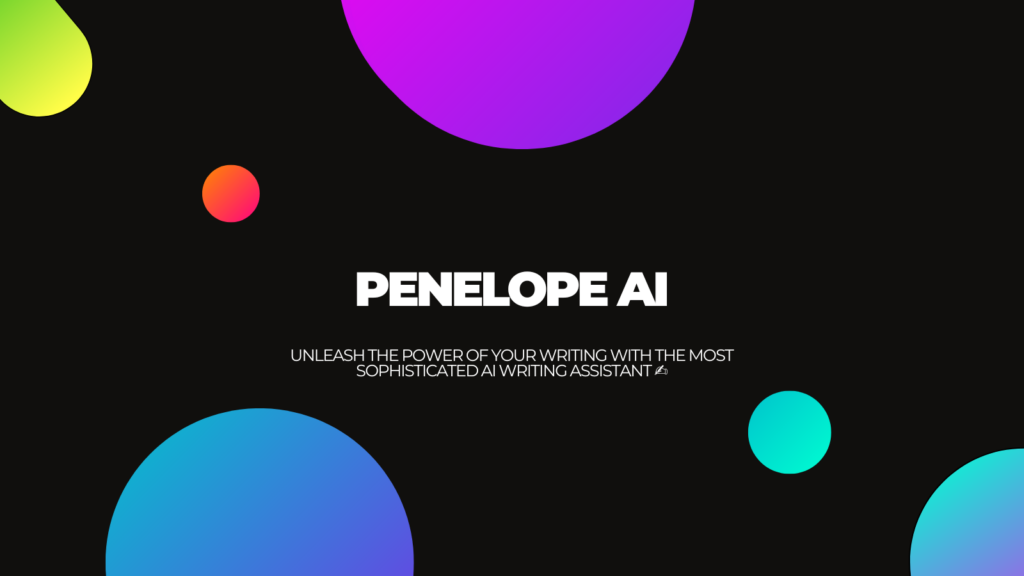 Penelope AI : The markdown editor that helps you write seamlessly