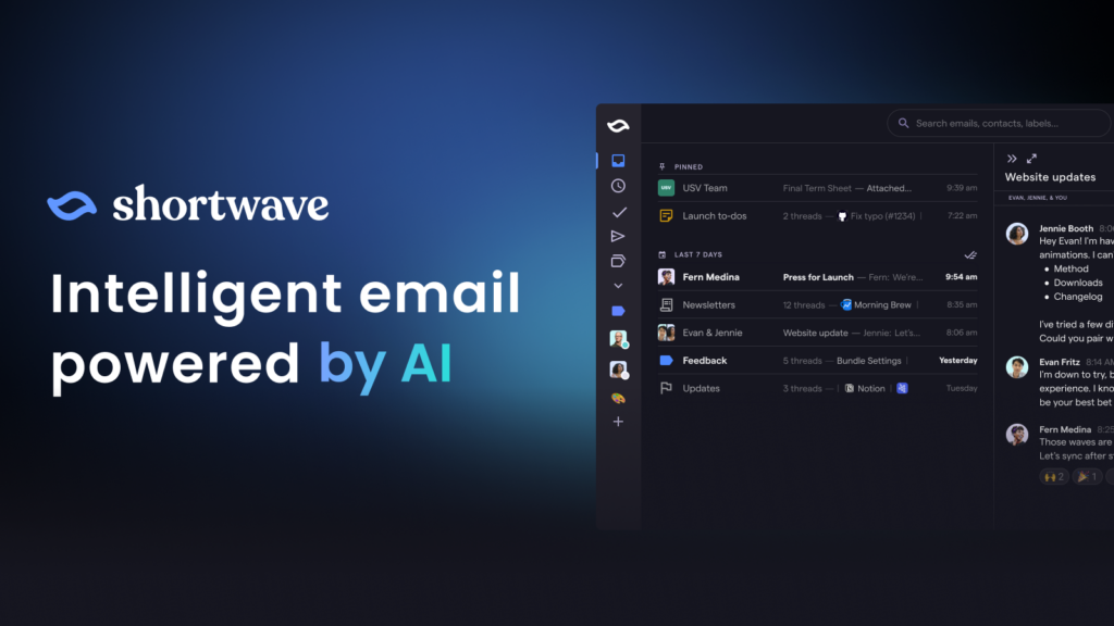 Shortwave : Intelligent email,
