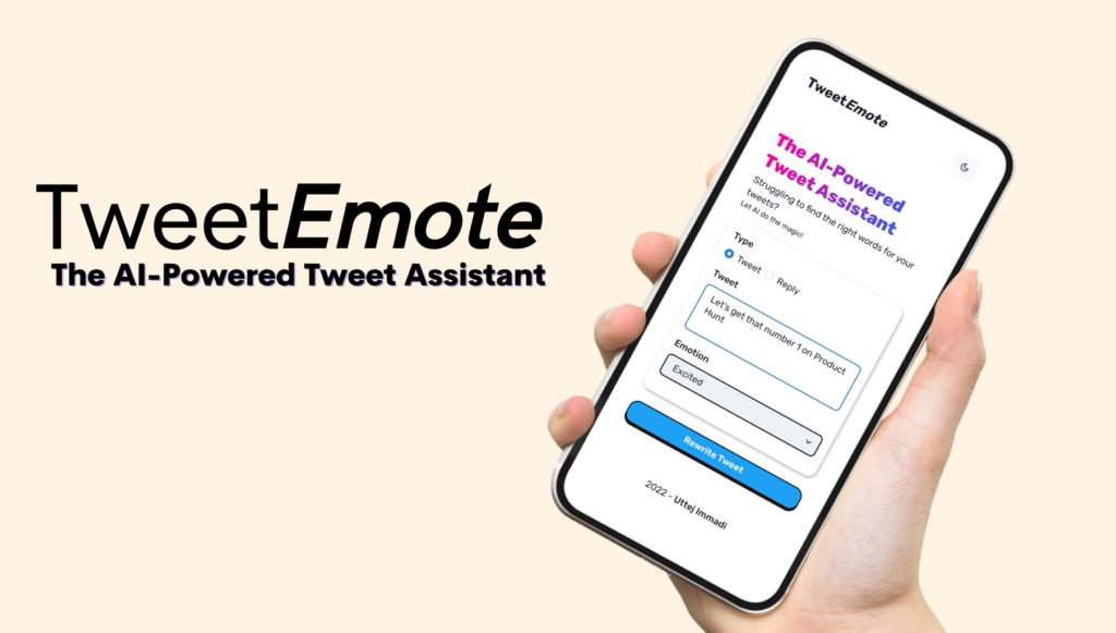 TweetEmote : The AI-Powered Tweet Assistant