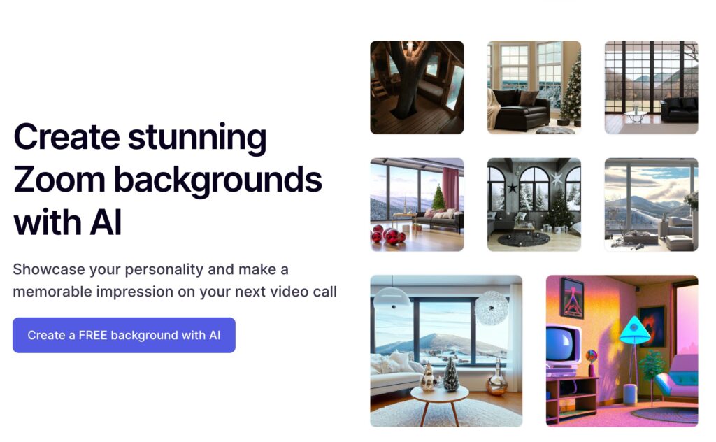 ZoomScape.ai : Create stunning Zoom backgrounds with AI