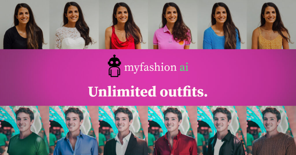 myfashion AI : Unlimited outfits from just one photo